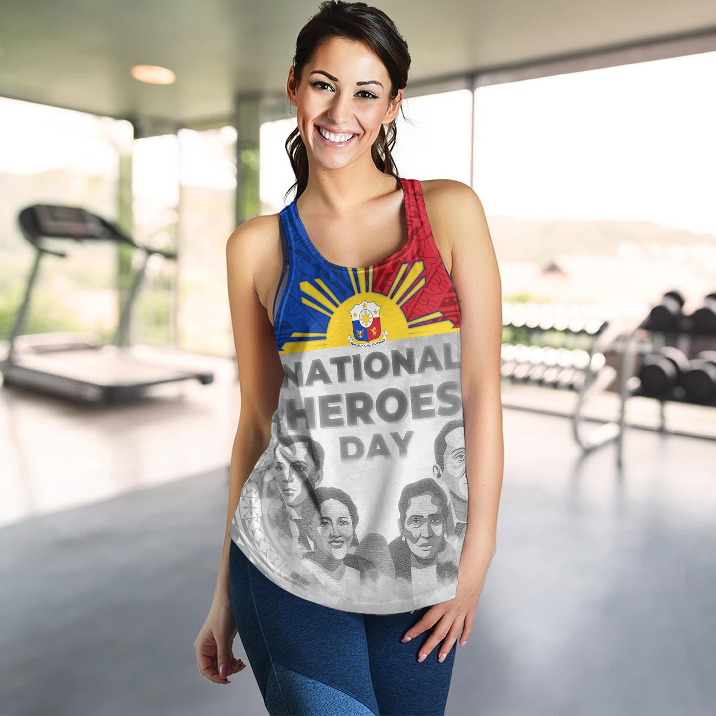 Philippines Filipinos Women Tank National Heroes Day