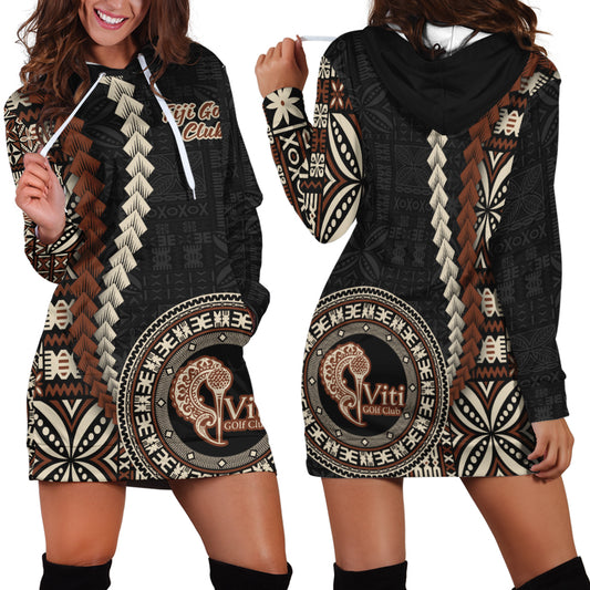 Fiji Hoodie Dress Kesakesa Masi Fiji Gold Club