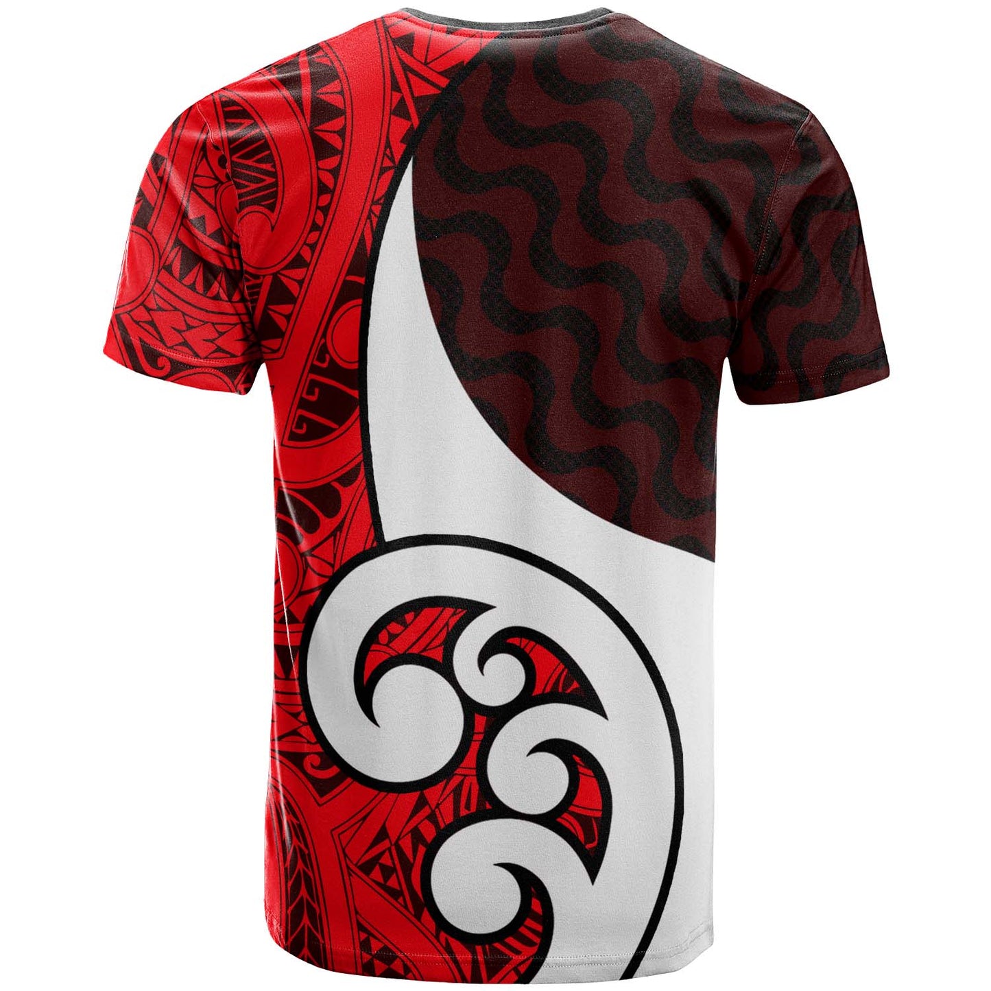 New Zealand T-shirt - Custom Flag of the United Tribes of New Zealand Waitangi Day