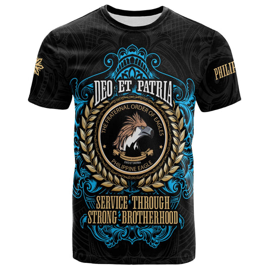 Philippines T-shirt - Philippine Eagles Ornament Vintage Style