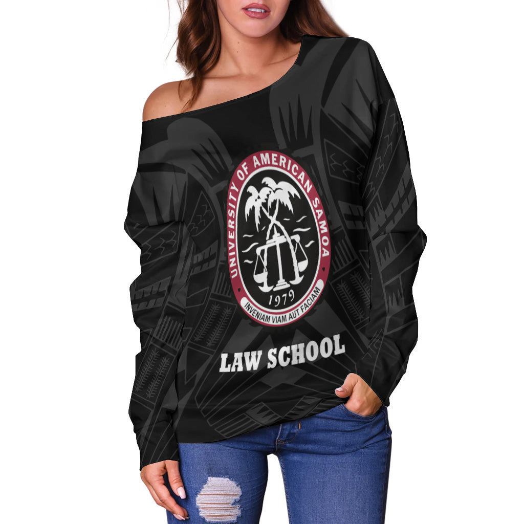 American Samoa Women Off Shoulder Sweater - University Of American Samoa