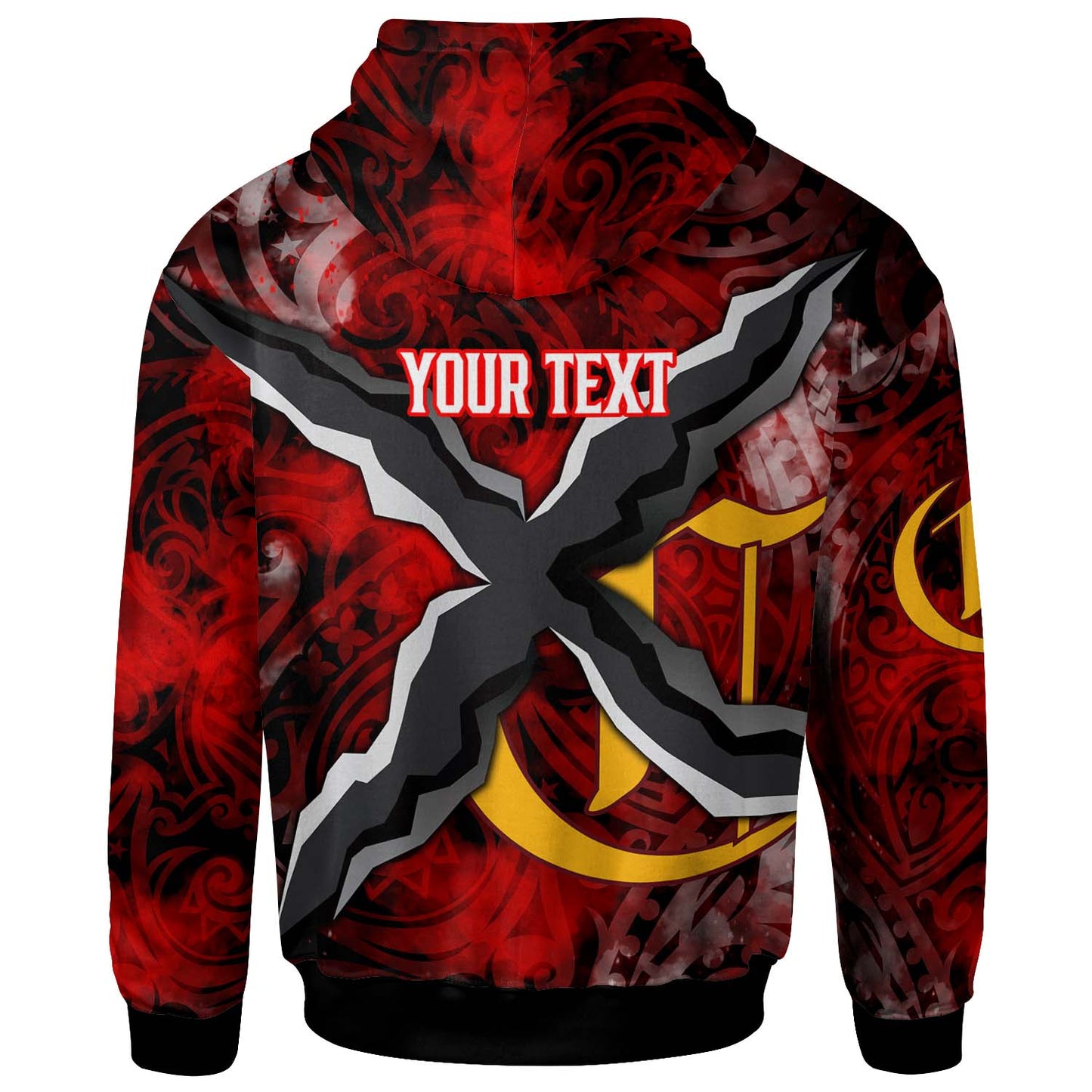 Hawaii Custom Personalised Hoodie - James B. Castle High School Knights Polynesian Pride