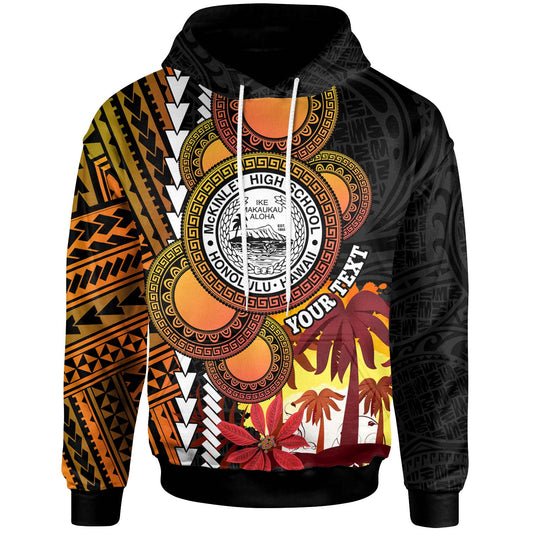 Hawaii Custom Hoodie - President William McKinley High School Hawaii Tropical Polynesian
