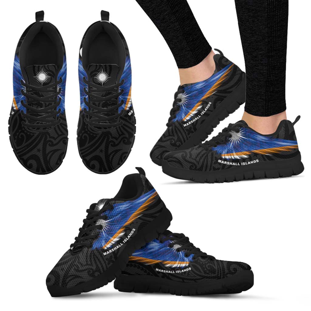 Marshall Islands Sneakers - Flag Wing Sport Style