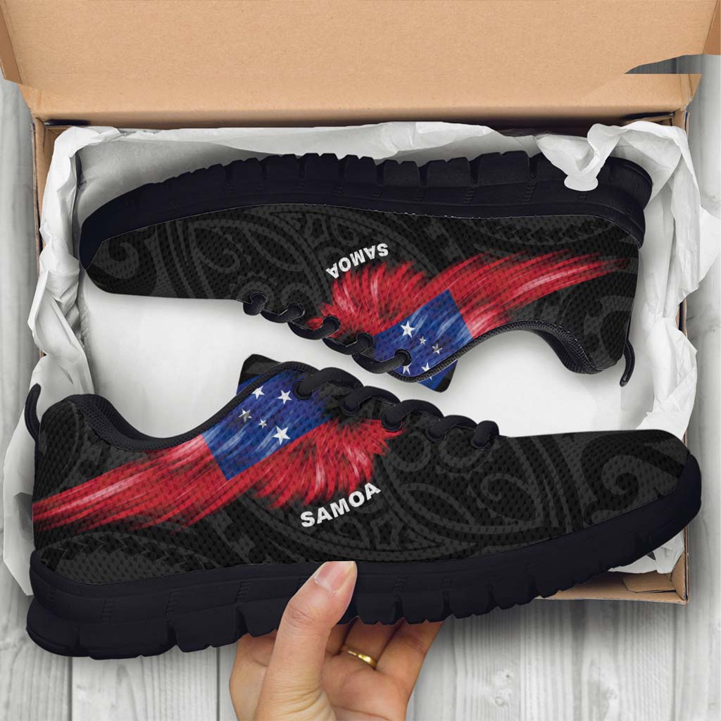 Samoa Sneakers - Flag Wing Sport Style