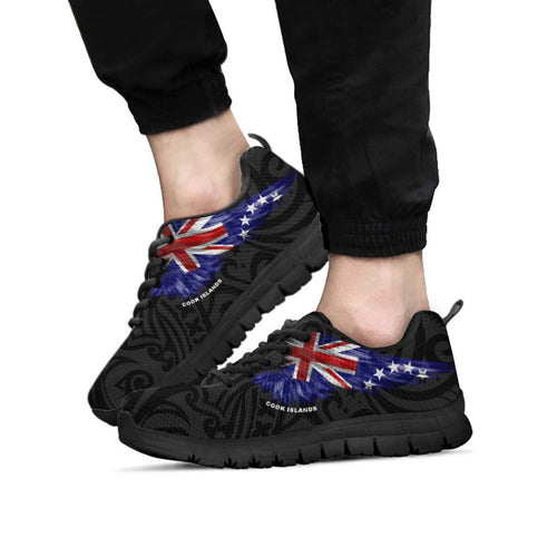 Cook Islands Sneakers - Flag Wing Sport Style