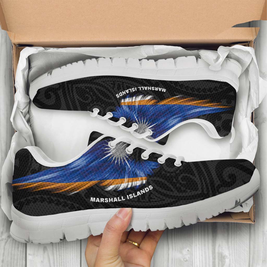 Marshall Islands Sneakers - Flag Wing Sport Style
