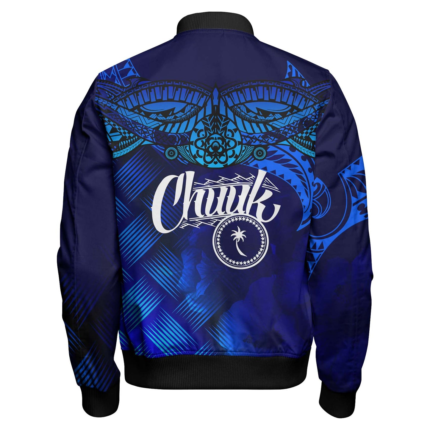 Chuuk Polynesian Bomber Jacket - Lauhala Coat Of Arms