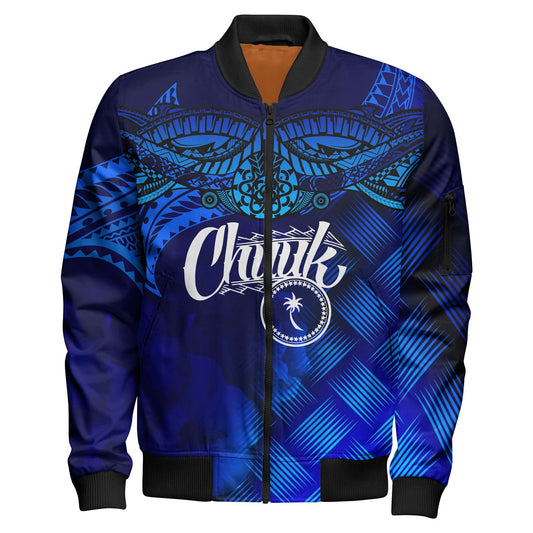 Chuuk Polynesian Bomber Jacket - Lauhala Coat Of Arms