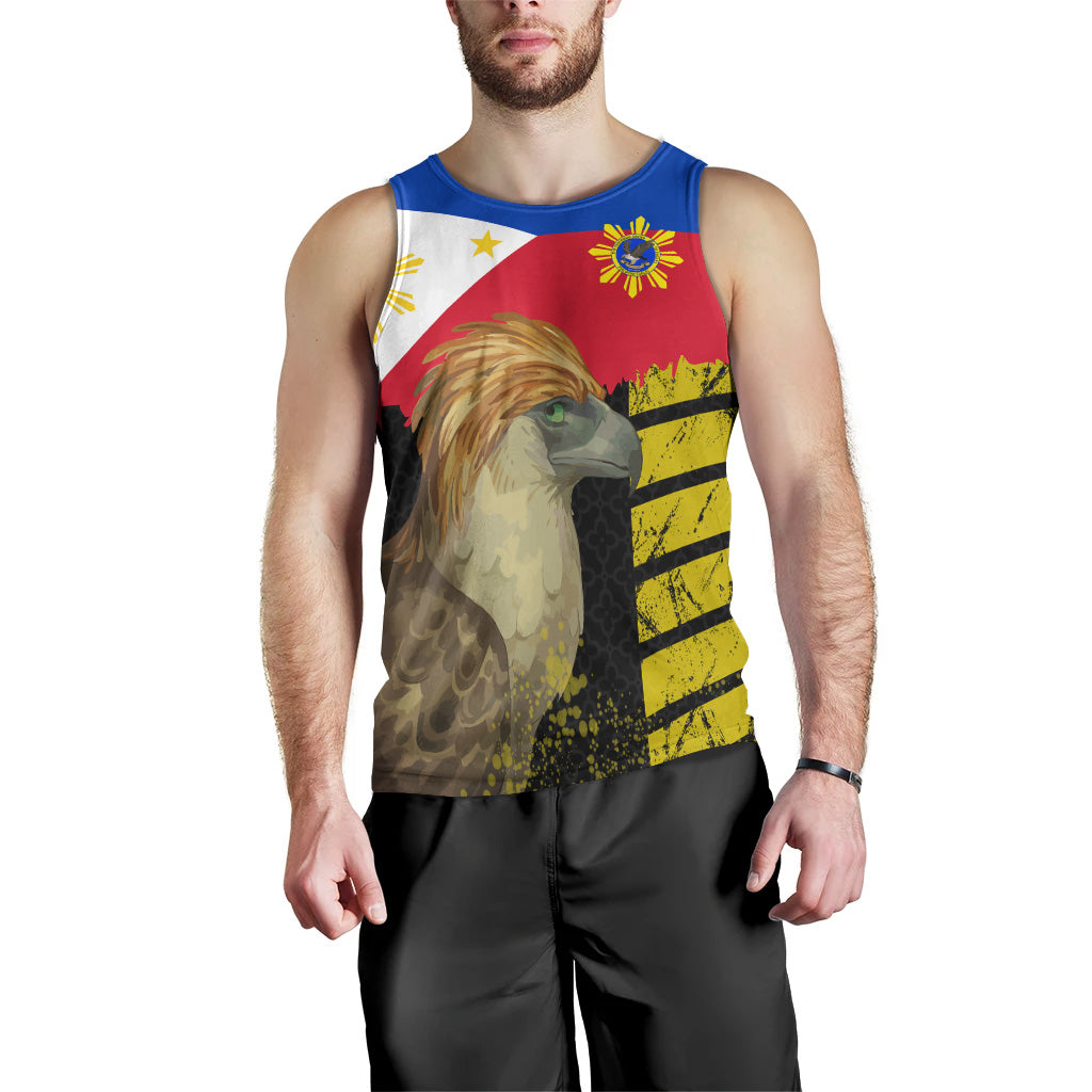 Philippines Men Tank Top - Philippine Eagles Filipino Flag