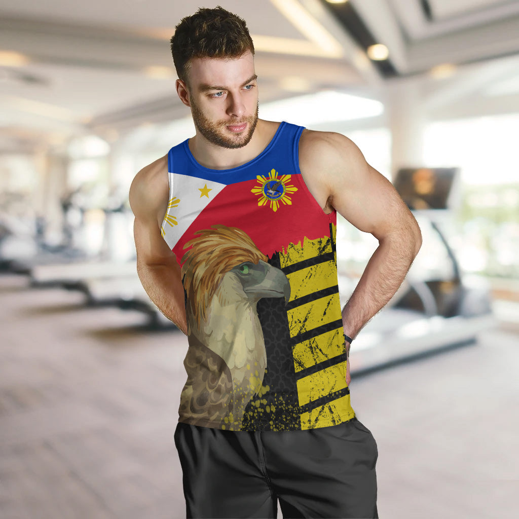 Philippines Men Tank Top - Philippine Eagles Filipino Flag