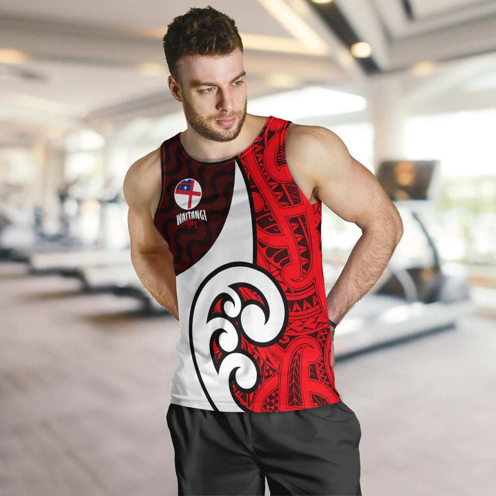 New Zealand Tank Top - Flag of the United Tribes of New Zealand Waitangi Day