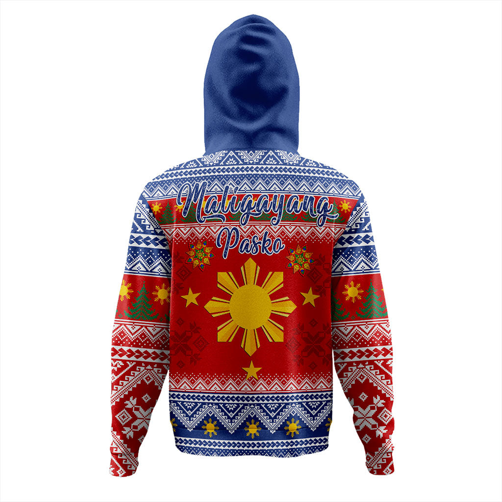 Philippines Filipinos Hoodie Maligayang Pasko Christmas Parol Style