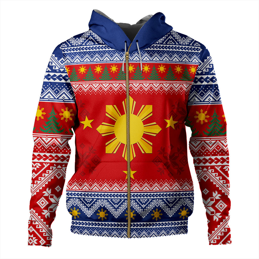 Philippines Filipinos Hoodie Maligayang Pasko Christmas Parol Style