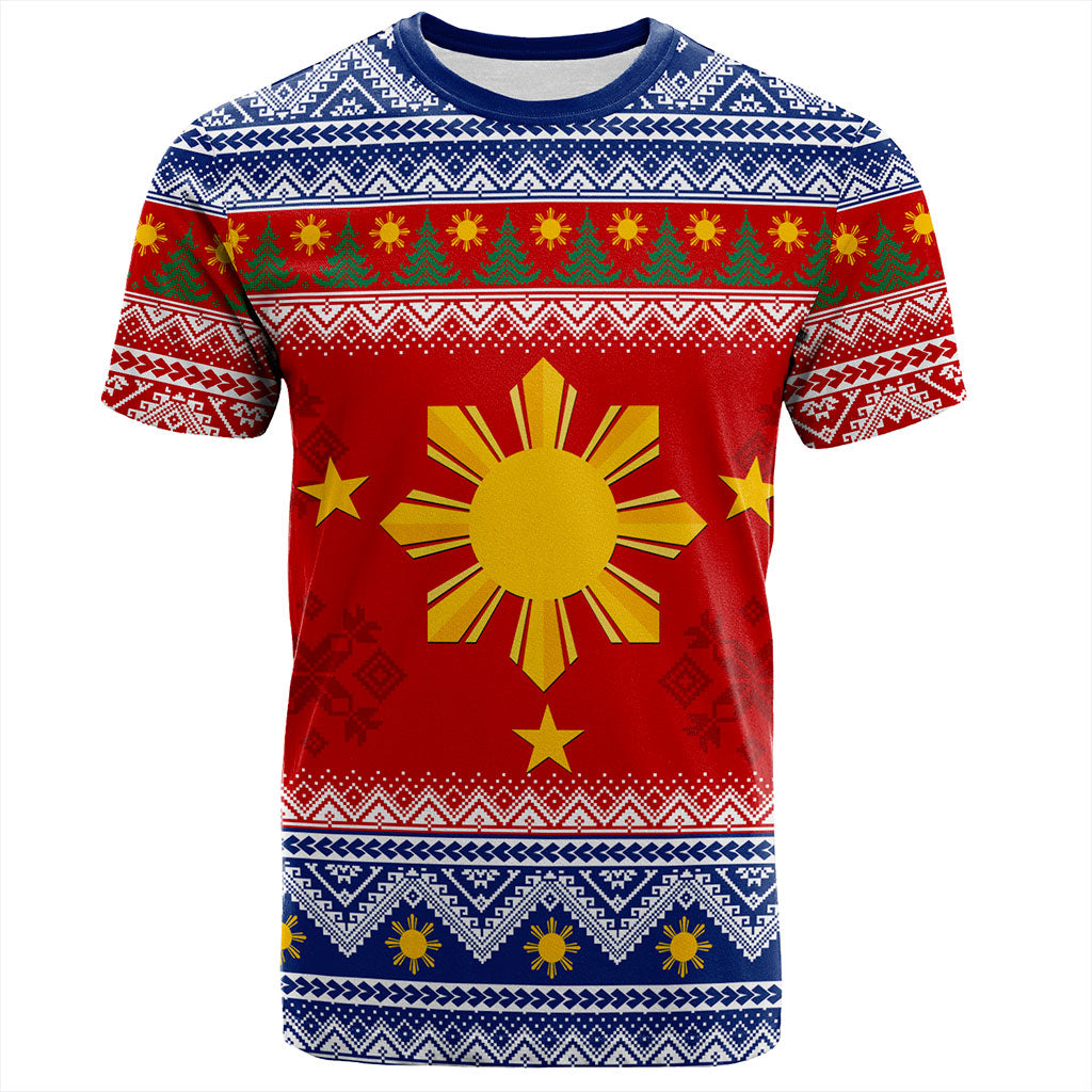 Philippines Filipinos T-Shirt Maligayang Pasko Christmas Parol Style