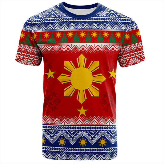 Philippines Filipinos T-Shirt Maligayang Pasko Christmas Parol Style