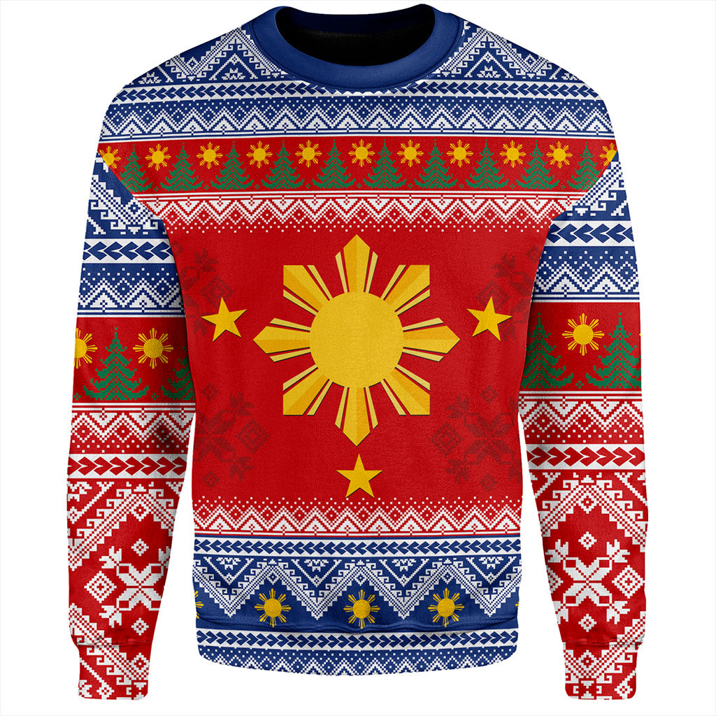Philippines Filipinos Sweatshirt Maligayang Pasko Christmas Parol Style