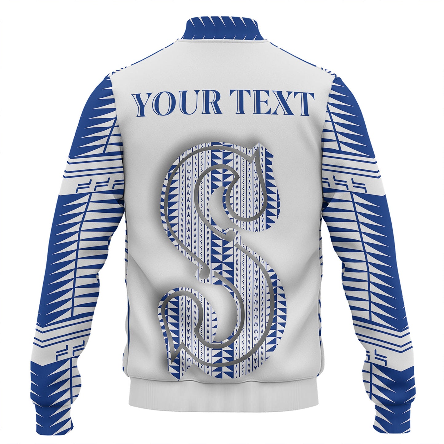 Samoa Custom Personalised Baseball Jacket Manu Samoa