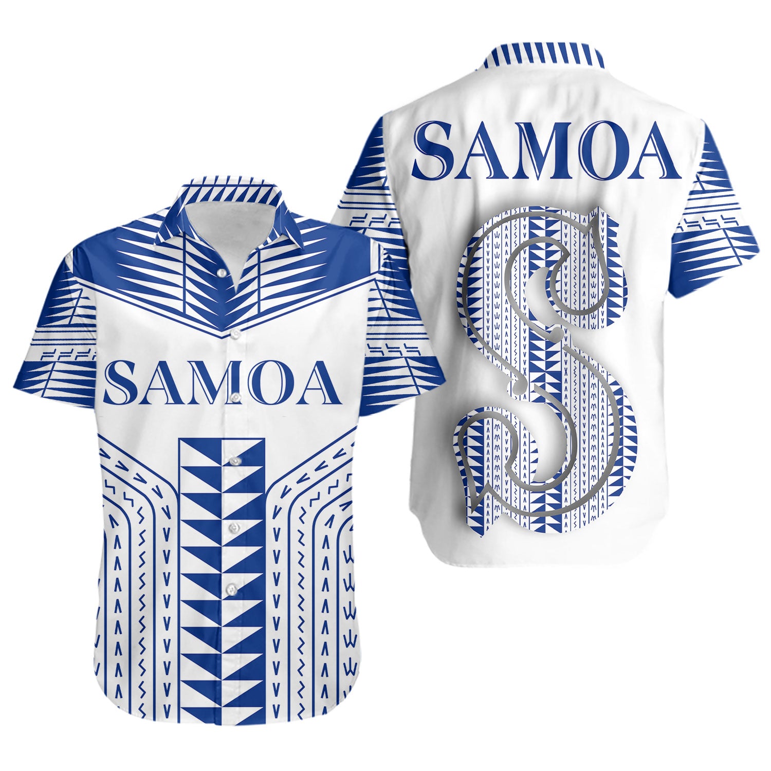 Samoa Custom Personalised Short Sleeve Shirt Manu Samoa