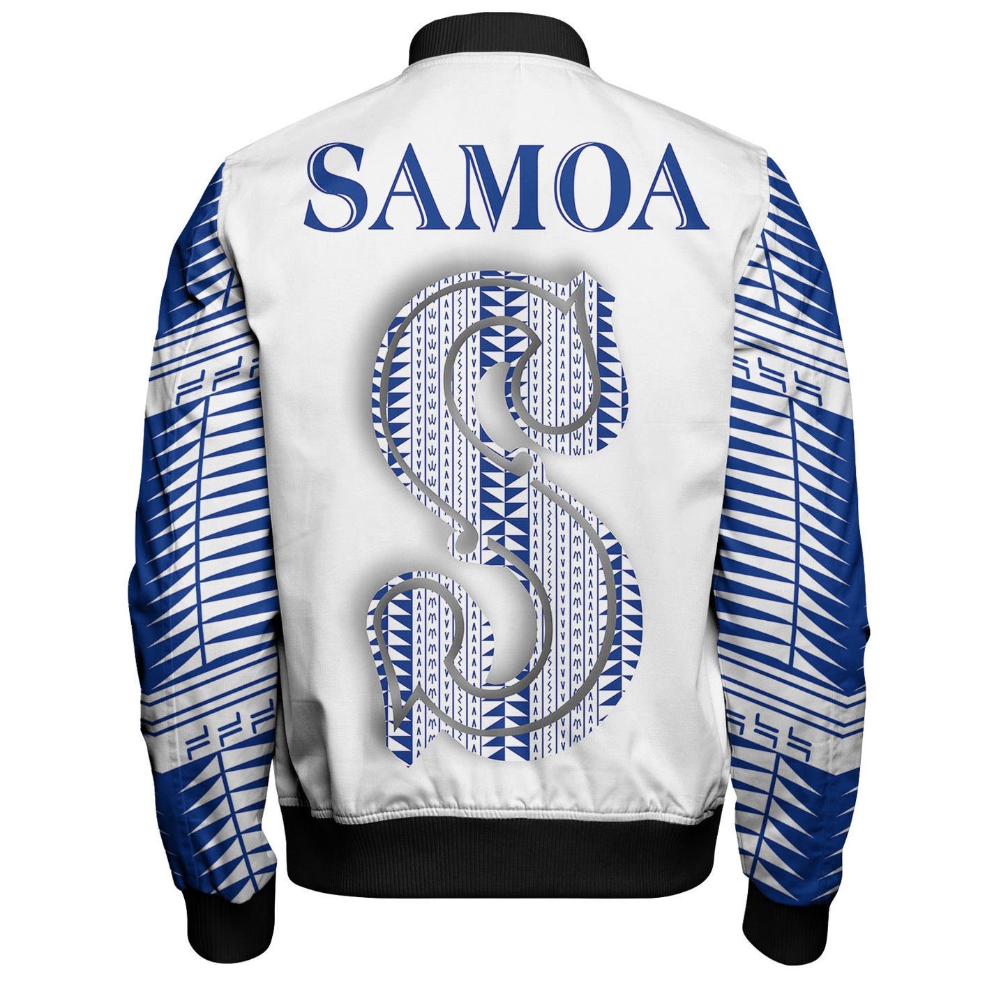 Samoa Custom Personalised Bomber Jacket Manu Samoa