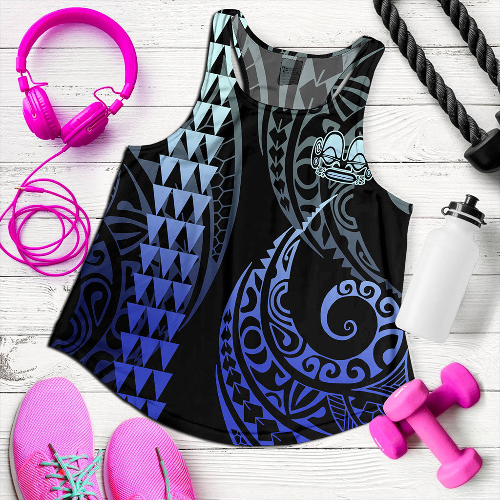 Marquesas Islands Women Tank Kakau Style