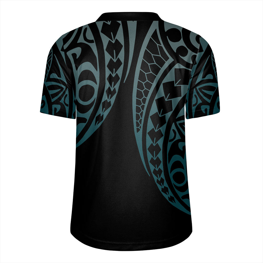 Marquesas Islands Rugby Jersey Kakau Style Ver.1