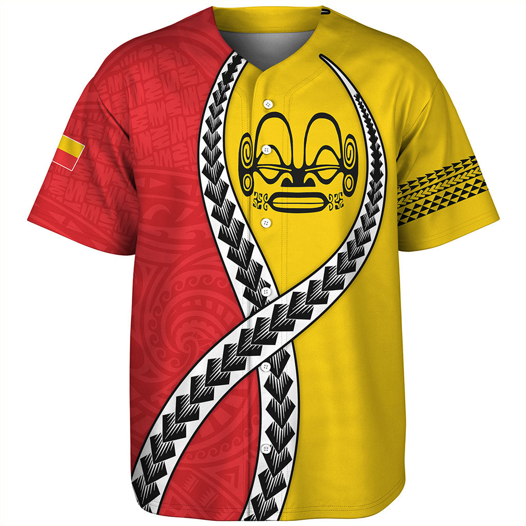 Marquesas Islands Baseball Shirt Tribal Polynesian In My Heart