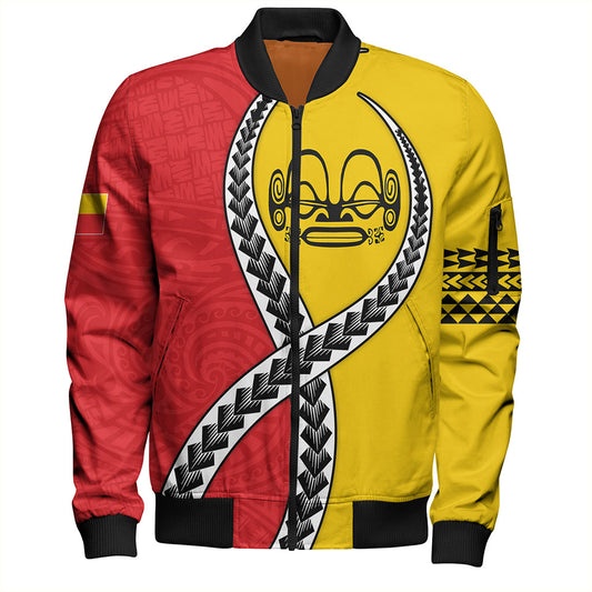Marquesas Islands Bomber Jacket Tribal Polynesian In My Heart
