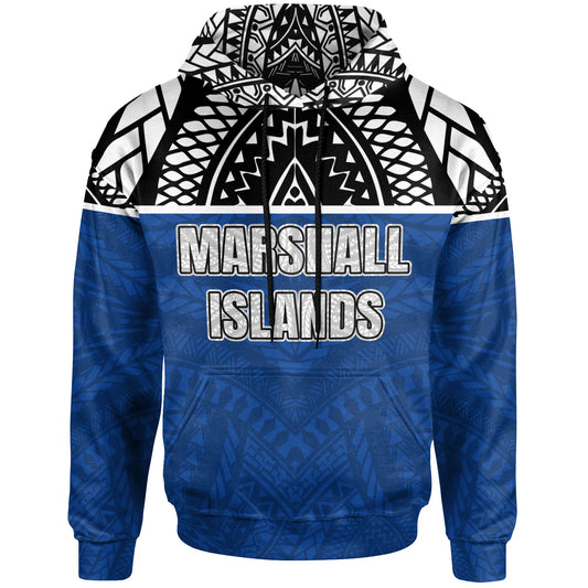 Marshall Islands All Over Hoodie - Micronesian Style