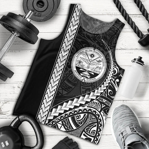 Marshall Islands Tank Top Tribal Micronesian Coat Of Arms