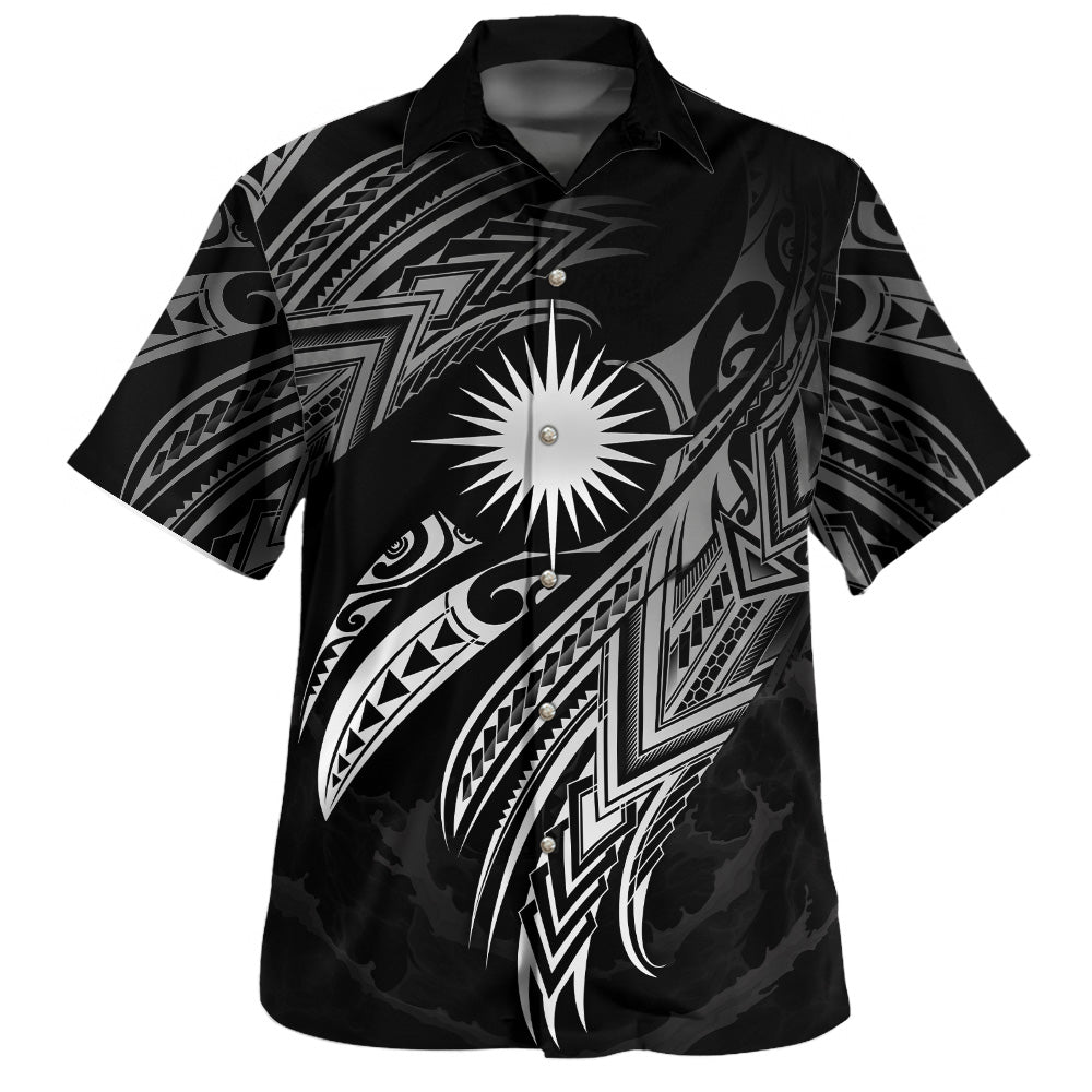 Marshall Islands Custom Personalised Hawaiian Shirt Hawaiian Shirt Legend Color Version