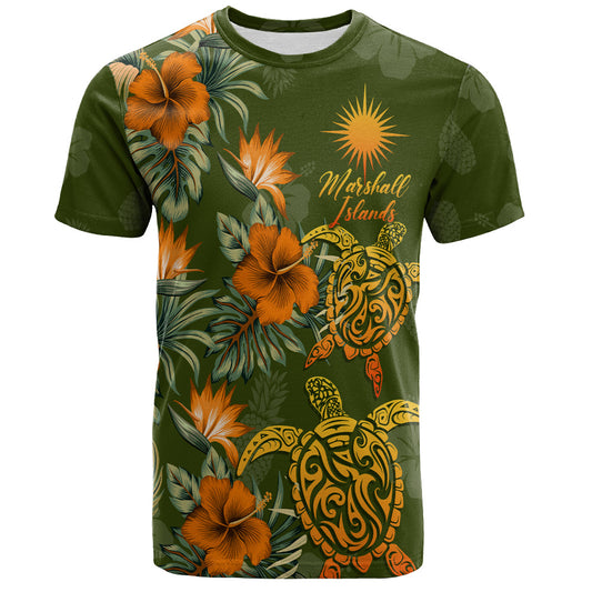 Marshall Islands T-Shirt Custom Personalised Polynesian Tropical Summer