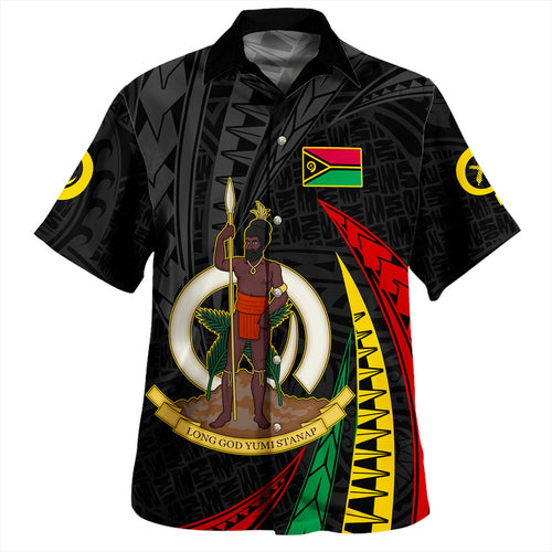 Vanuatu Hawaiian Shirt Melanesian Style Plumeria Flower