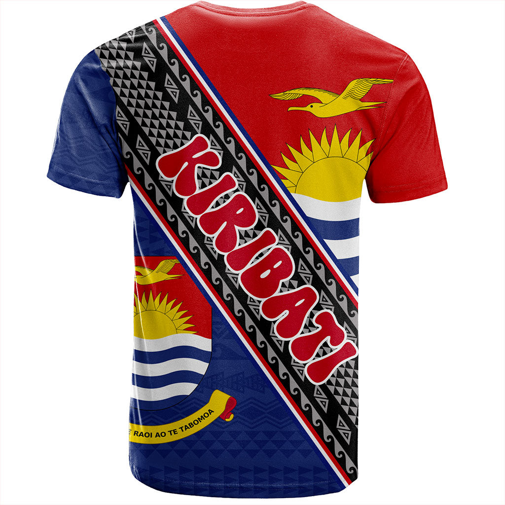 Kiribati T-Shirt Micronesia Flag And Coat Of Arms