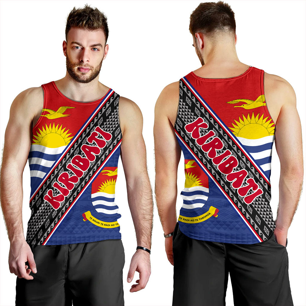 Kiribati Tank Top Micronesia Flag And Coat Of Arms