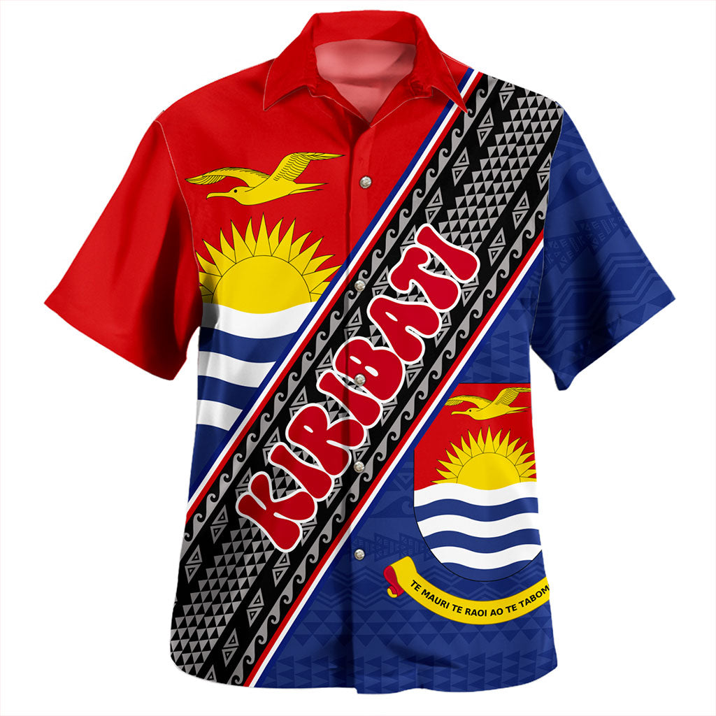 Kiribati Hawaiian Shirt Micronesia With Flag