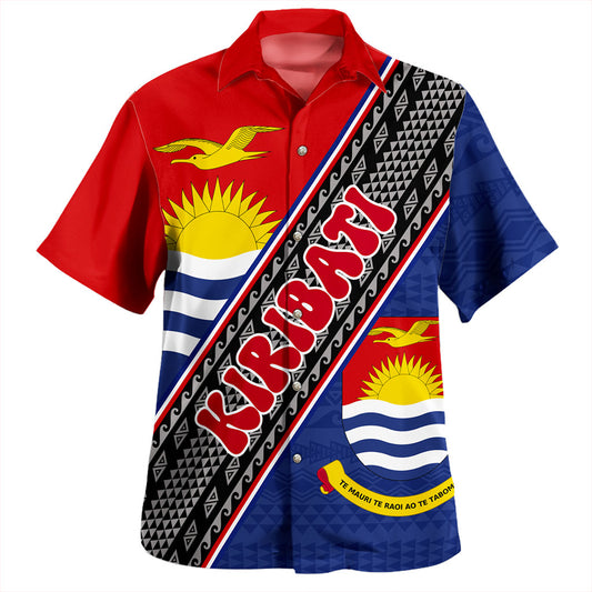 Kiribati Hawaiian Shirt Micronesia With Flag