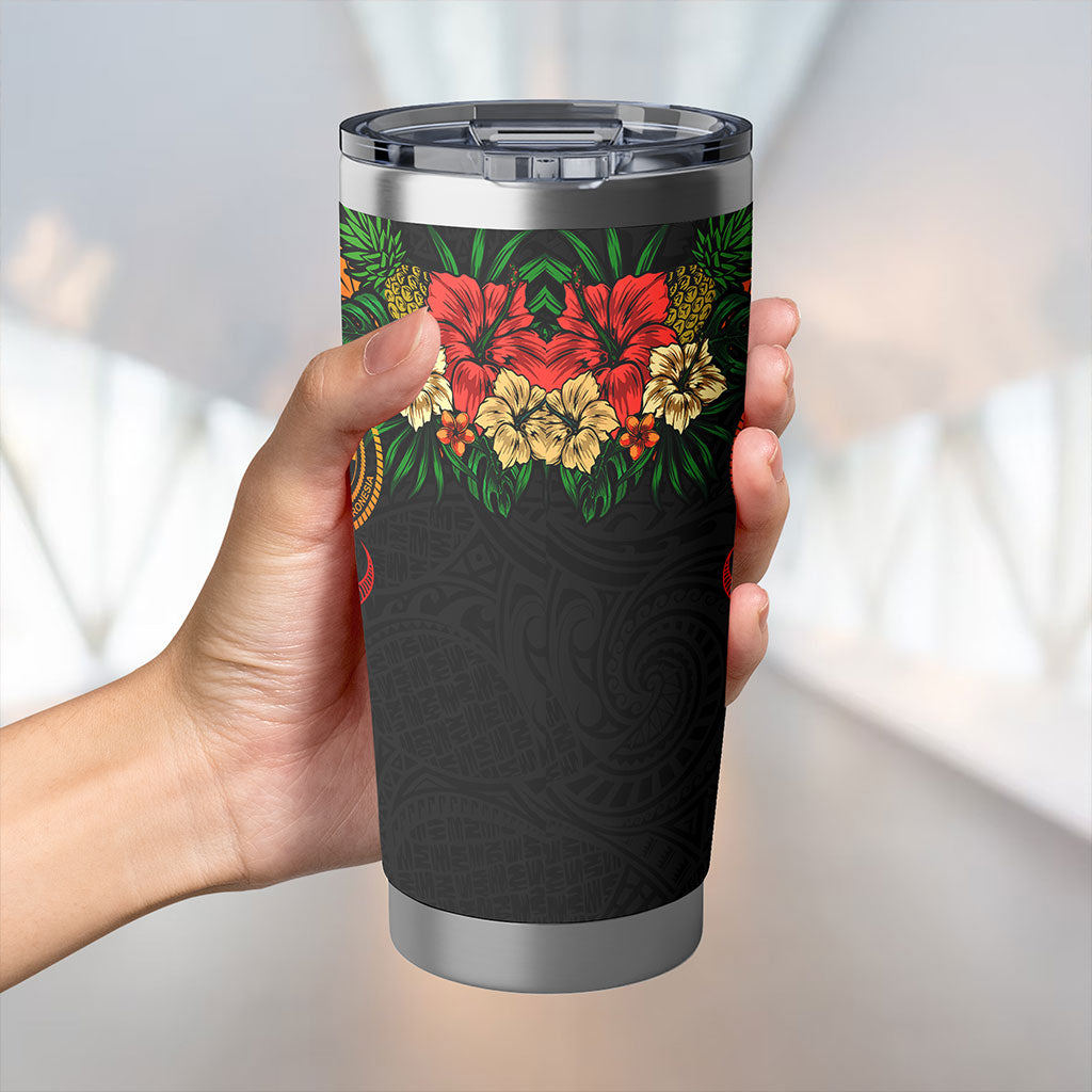 Federated States Of Micronesia Tumbler Polynesian Tropical Coat Of Arms