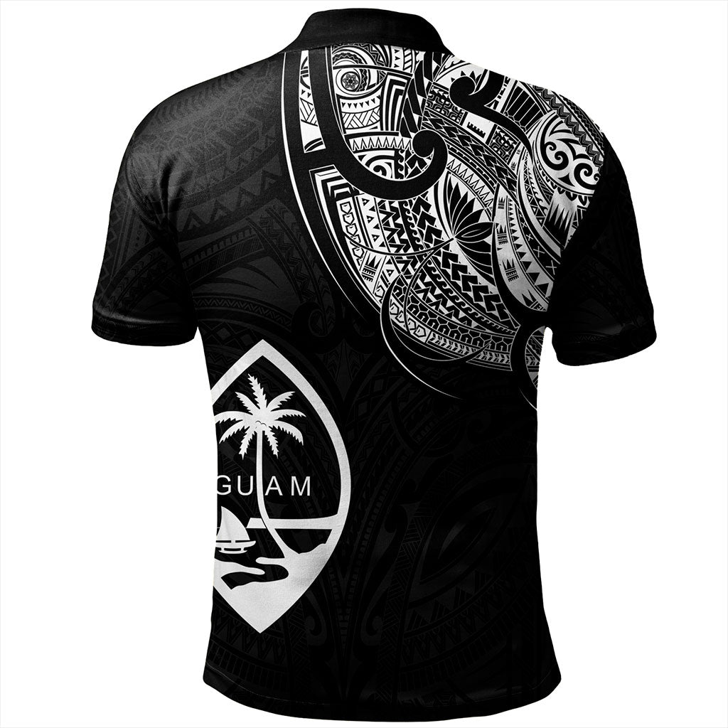 Guam Polo Shirt Micronesia Tribal Coat Of Arms