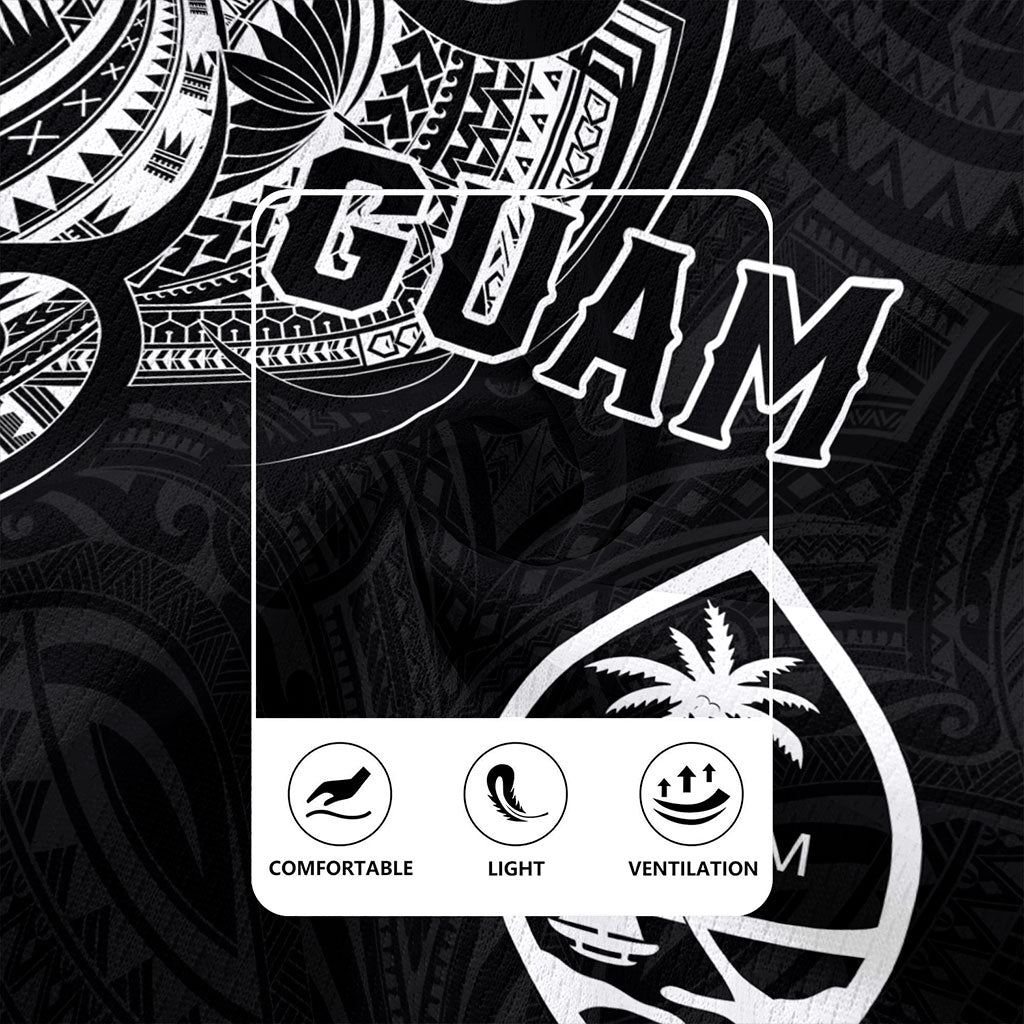 Guam Rugby Jersey Micronesia Tribal Coat Of Arms