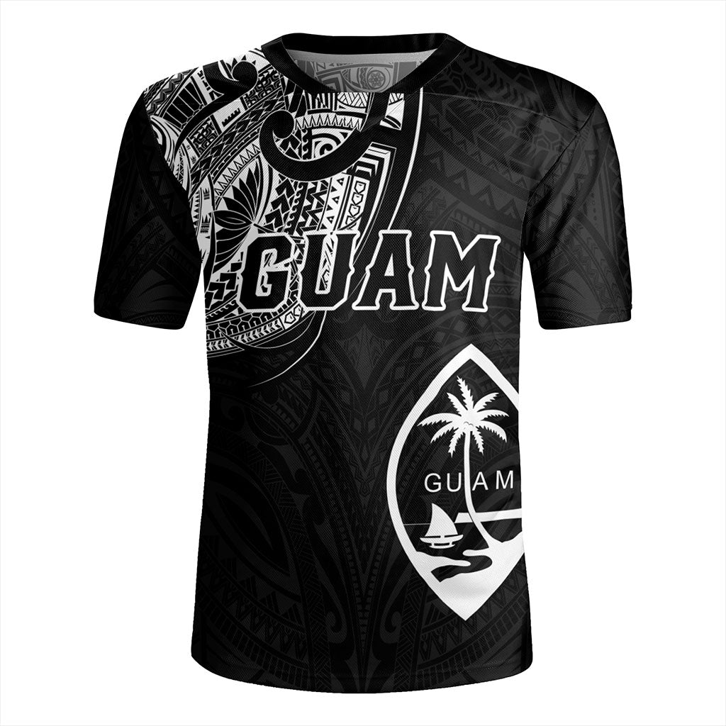 Guam Rugby Jersey Micronesia Tribal Coat Of Arms