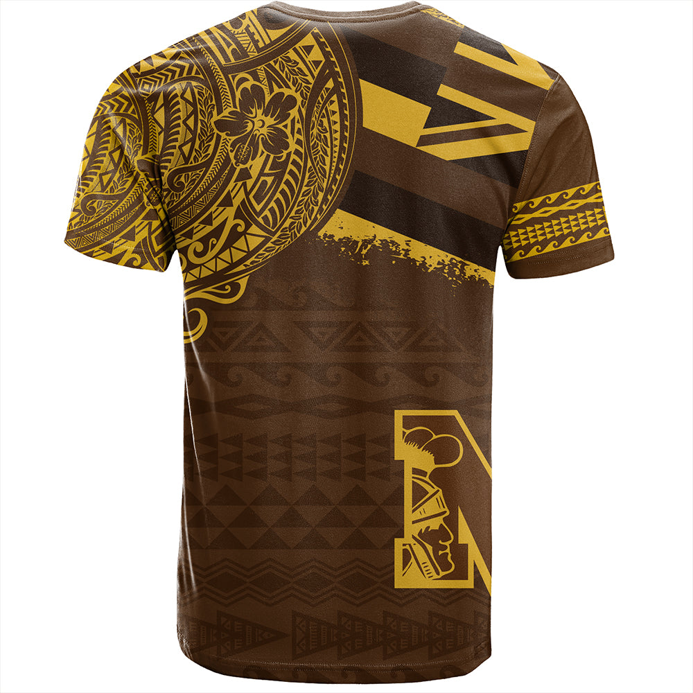 Hawaii T-Shirt Mililani High School With Crest Style