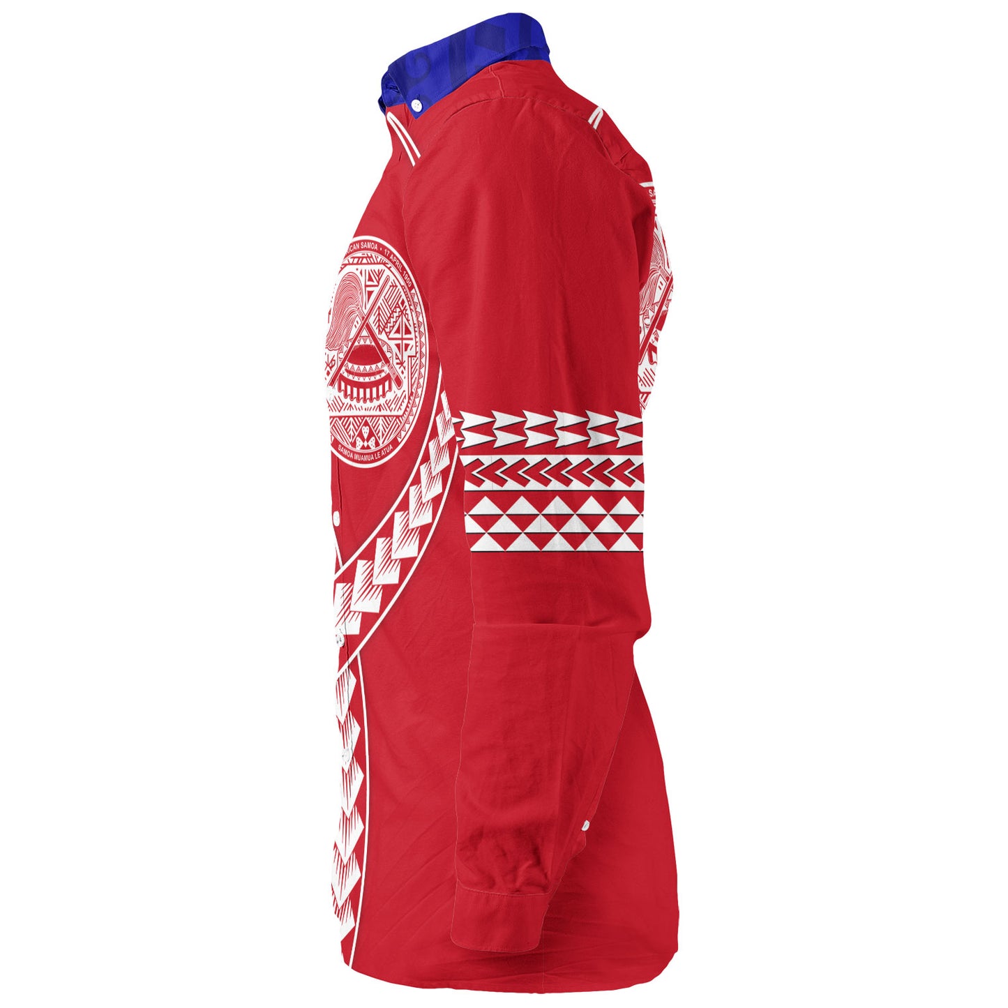 American Samoa Long Sleeve Shirt Tribal Polynesian In My Heart