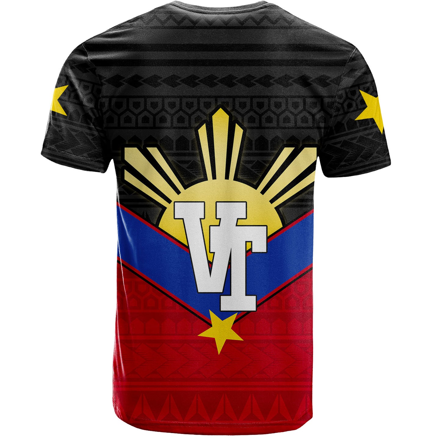 Philippines T-Shirt Custom VT Sun Star Sport Style Polynesian