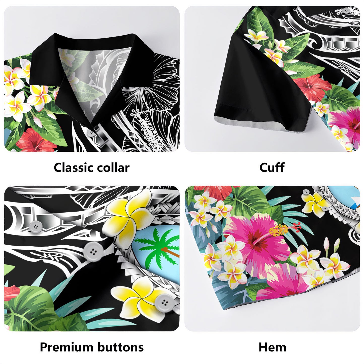 Guam Hawaiian Shirt Tropical Dawring Chamorro