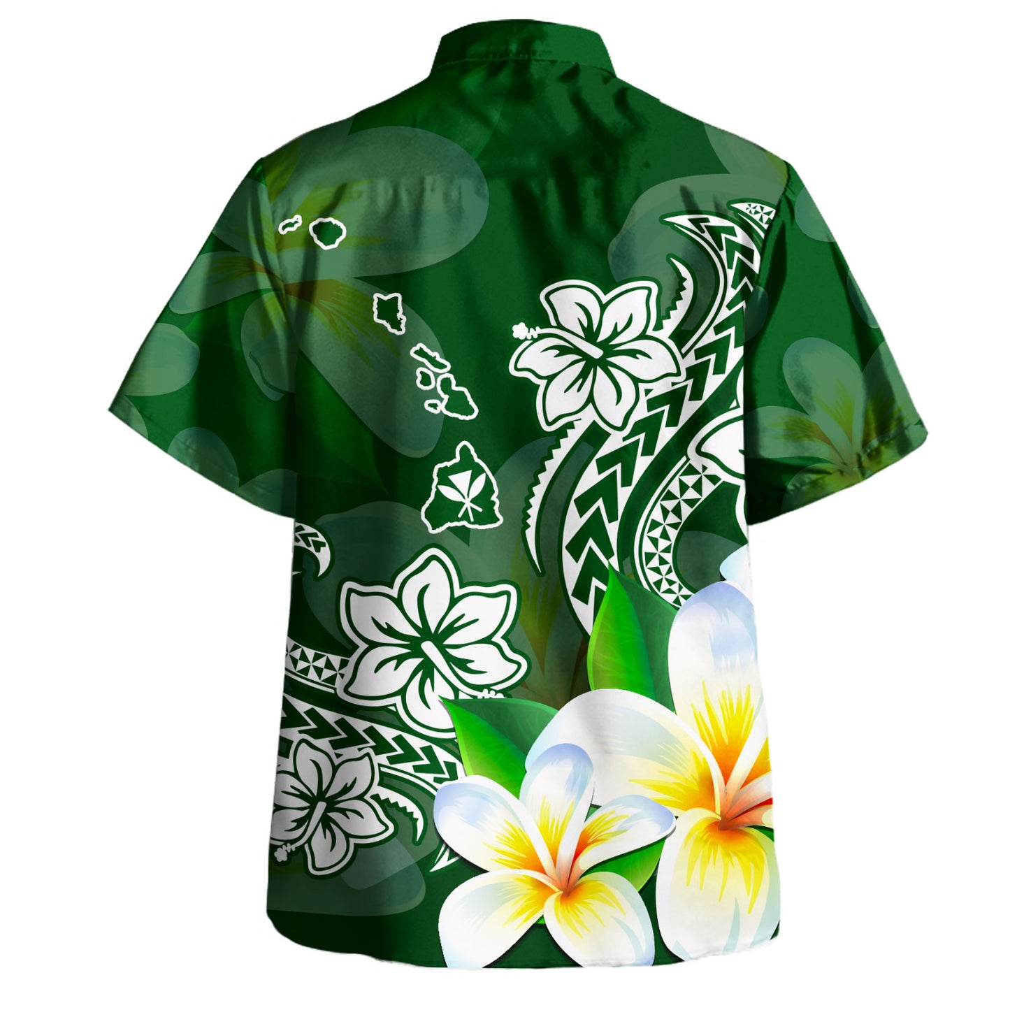 Hawaii Hawaiian Shirt Polynesian Turtle Tattoo Plumeria Original Style