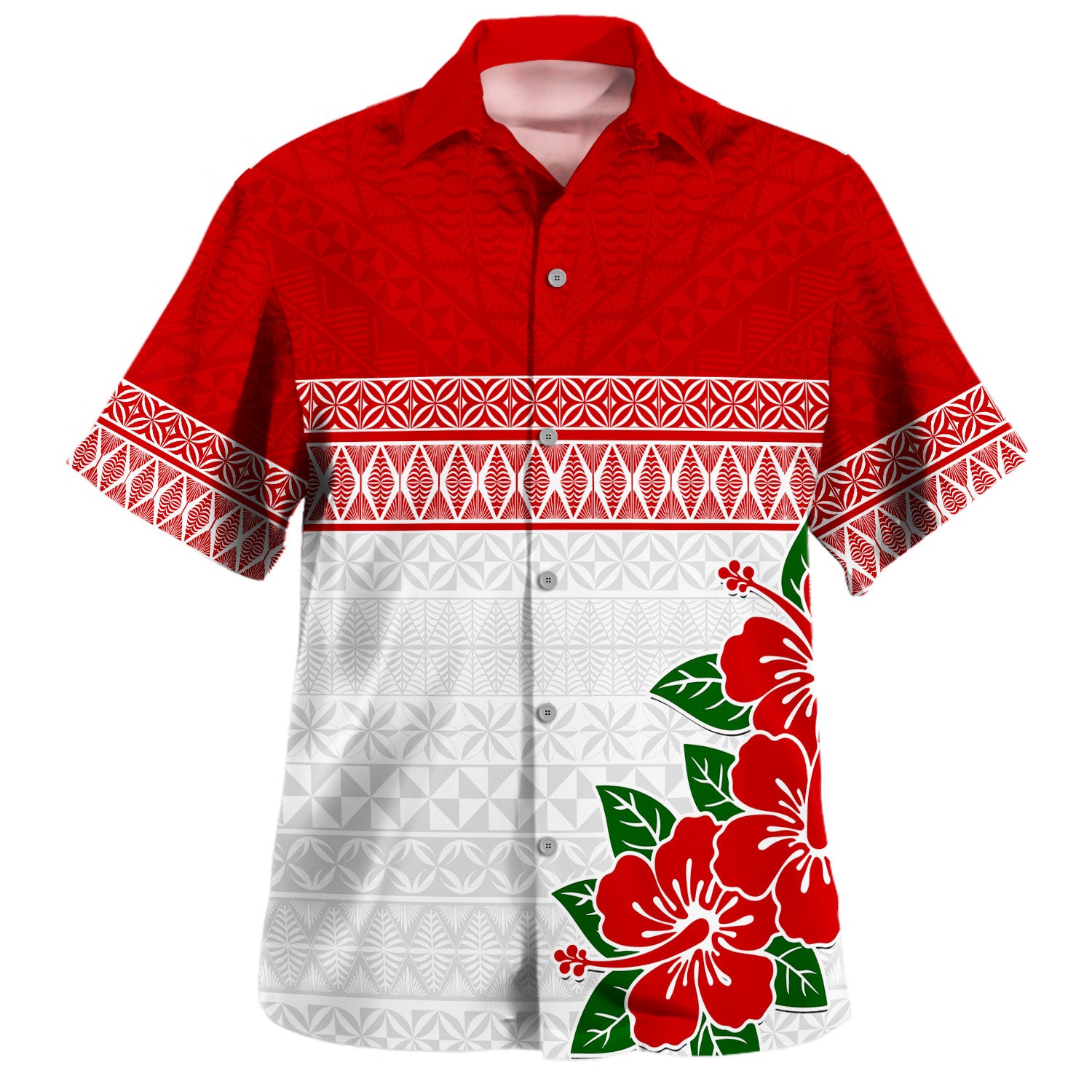 Tonga Hawaiian Shirt Ngatu Tribal New Style