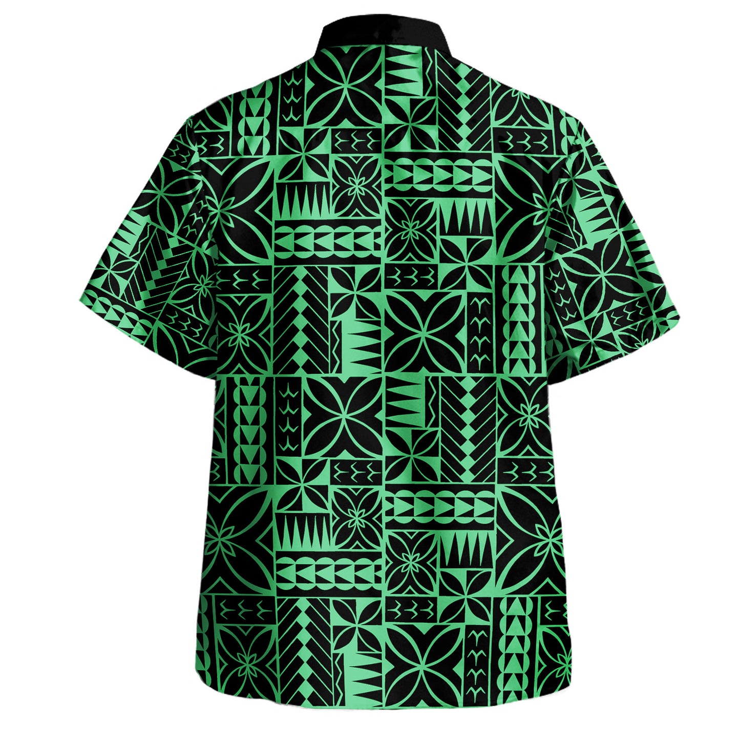 Samoa Combo Puletasi And Shirt Siapo Design Tribal Pattern