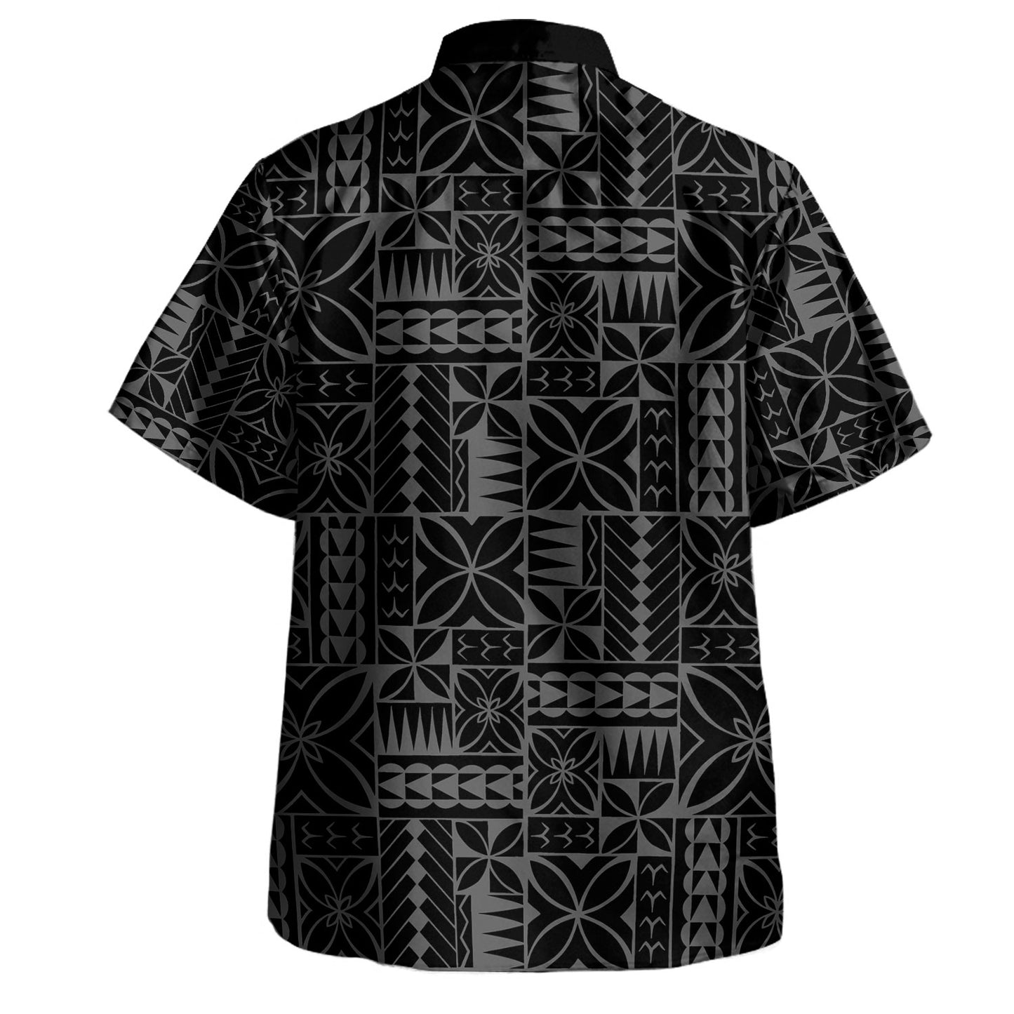 Samoa Combo Puletasi And Shirt Siapo Design Tribal Pattern