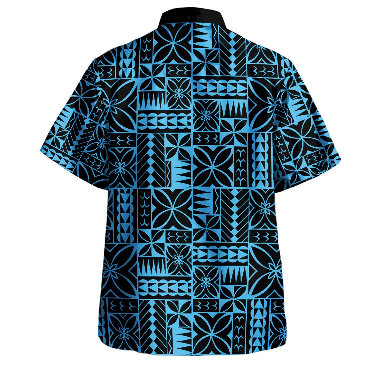 Samoa Combo Puletasi And Shirt Siapo Design Tribal Pattern